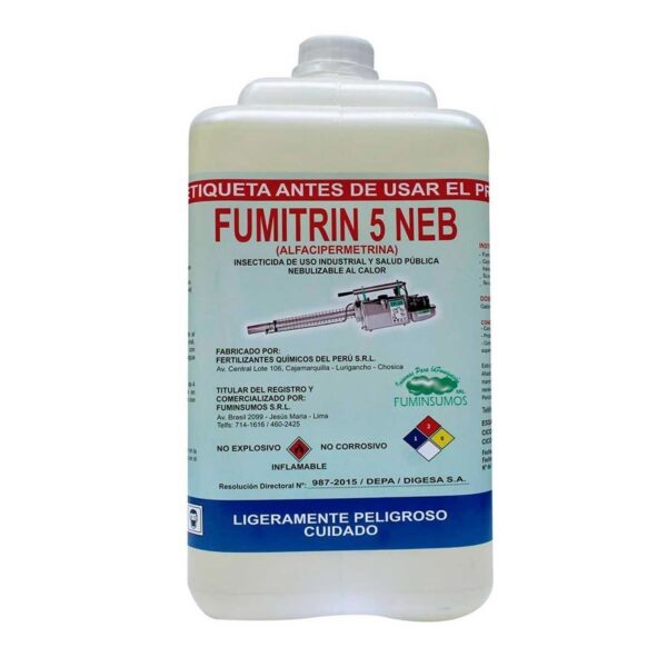 FUMITRIN 5 NEB – INSECTICIDA NEBULIZABLE – GALÓN