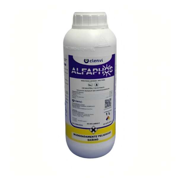 ALFAPHOS E.C (TEMEPHOS AL 25% + ALFACIPERMETRINA AL 10 %) | FRASCO X 1 LITRO | INSECTICIDA | CONTROL DE PLAGAS - Imagen 3